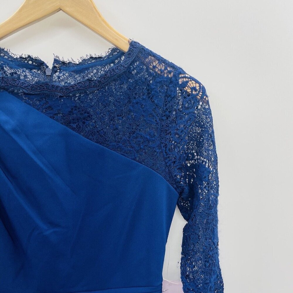 JS Collections Womens Size 2 Stretch Crepe Lace-S… - image 5